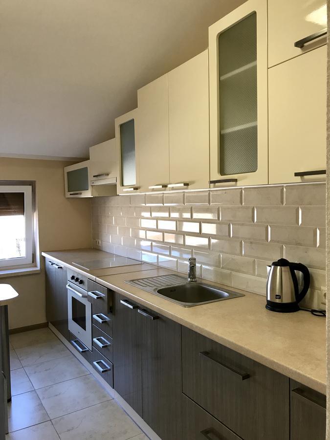 Panoramic View Top Floor Apartment In The City Center Moekatsjeve Buitenkant foto